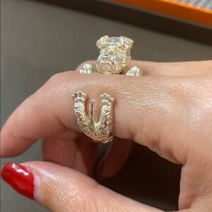 Dog Fever Silver Women's Ring